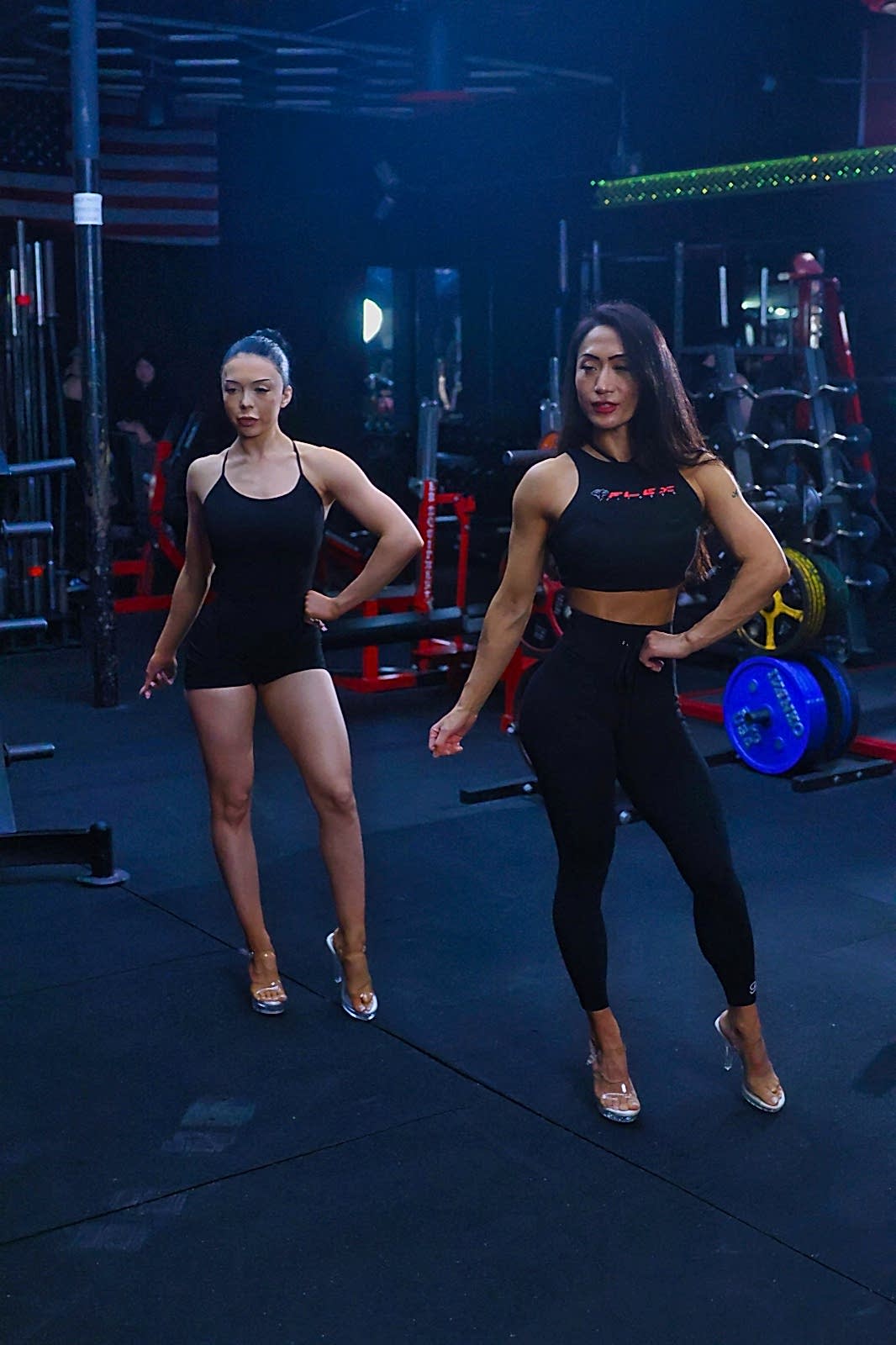 Posing coaching in the posing room