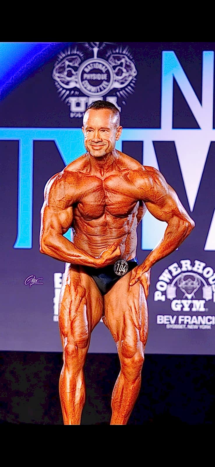Brock Bentson on stage