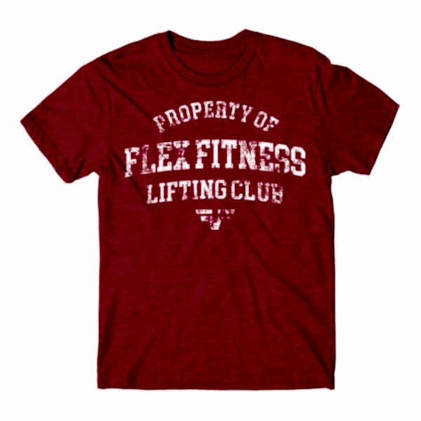 Flex Fitness Property Of T-shirt